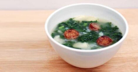 Caldo Verde: Portuguese-Style Kale and Potato Soup Recipe Image